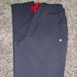 FIGS HIGH WAISTED YOLA CHARCOAL